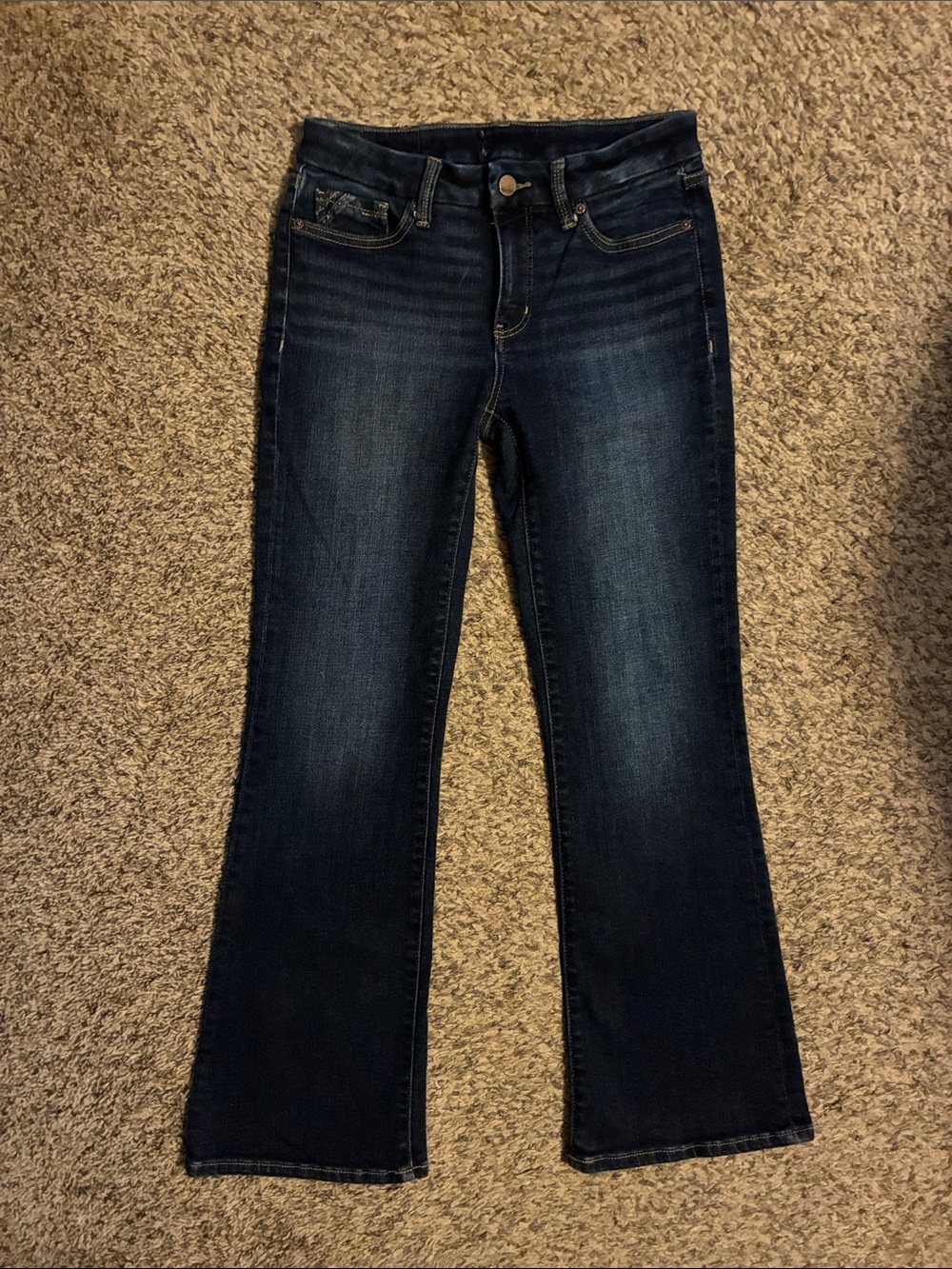 Buckle black bootcut jeans -size 26